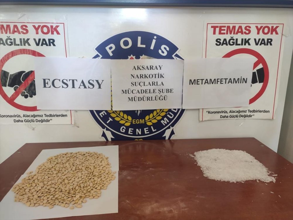 Aksaray'da Uyuşturucu Sattıkları İddiasıyla Yakalanan 5 Şüpheli Tutuklandı
