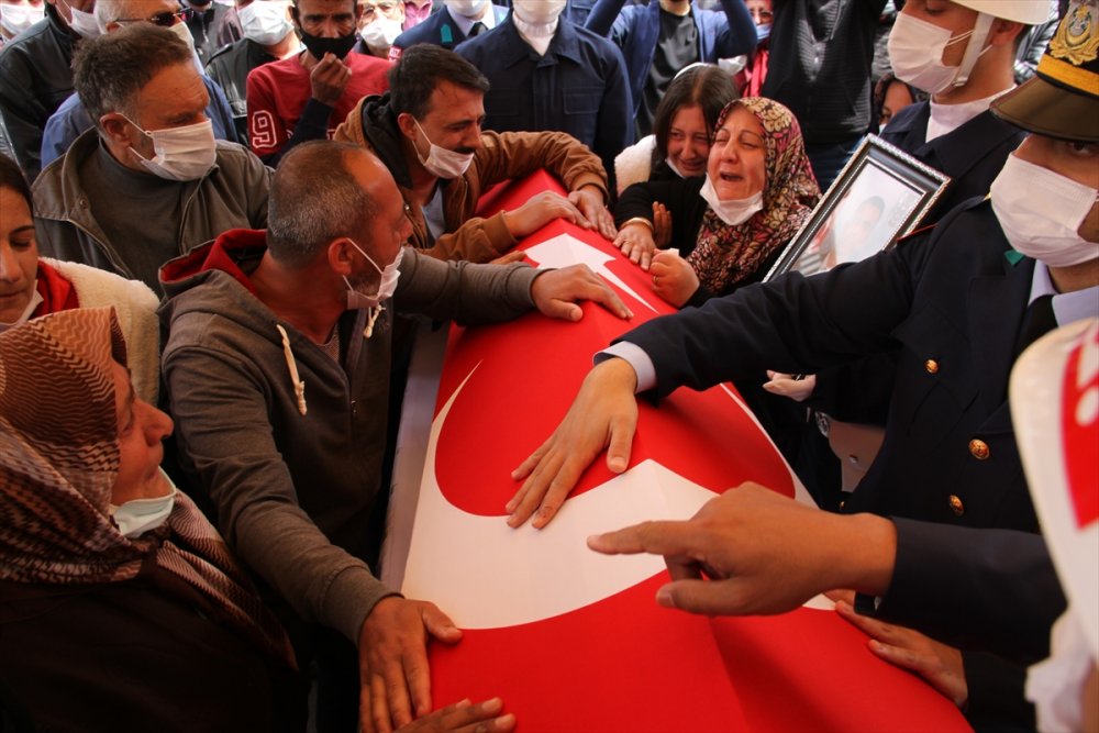 Kayseri Şehidini Son Yolculuğuna Uğurladı