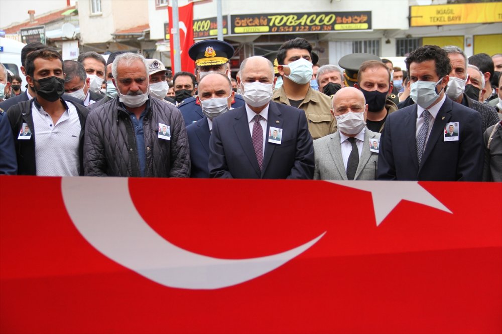 Kayseri Şehidini Son Yolculuğuna Uğurladı