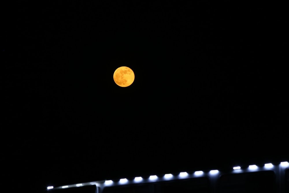 Mersin Ve Hatay'da "süper Ay" Gözlemlendi