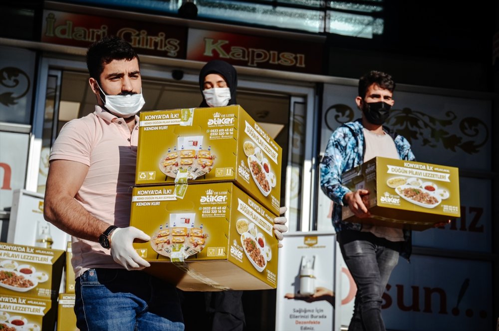 Konya'da Denizaltı Evlere Geliyor