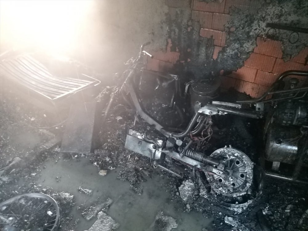 Karaman'da Yangın Paniği