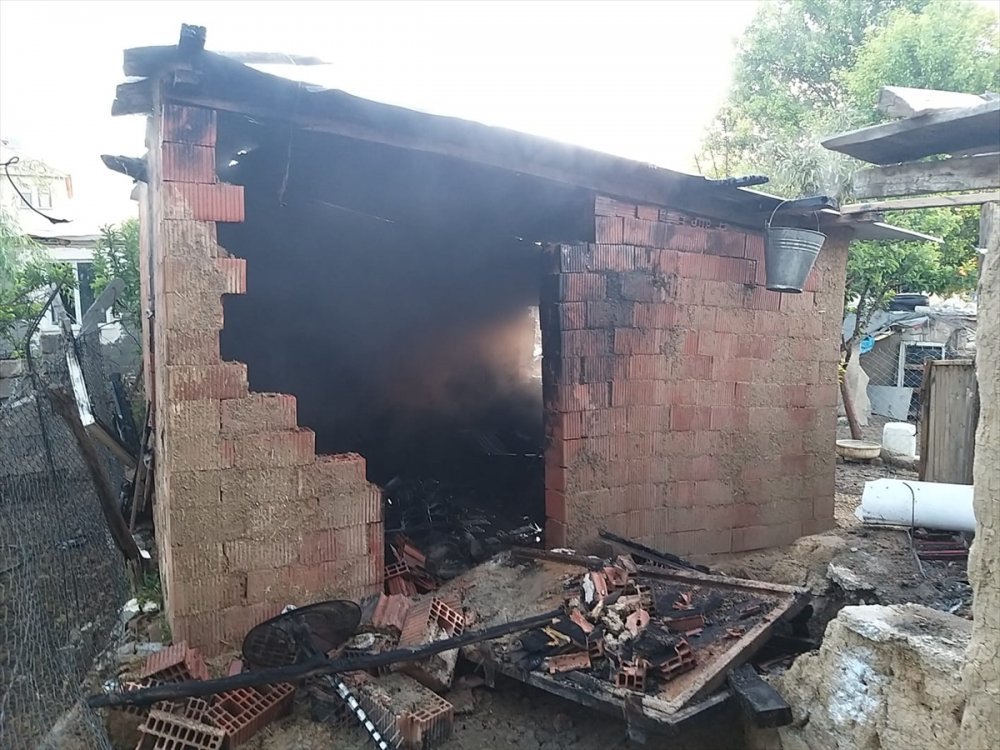 Karaman'da Yangın Paniği