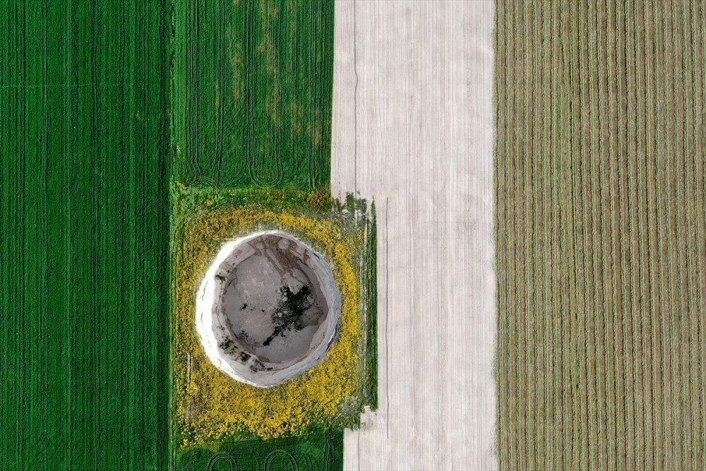 Konya'da 3 Metre Çapında 65 Metre Derinliğinde Obruk Oluştu
