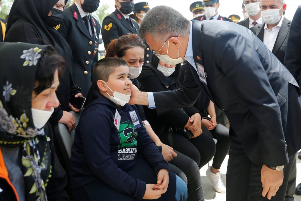 Şehit Jandarma Uzman Çavuş Hüseyin Keleş, Ankara'da Son Yolculuğuna Uğurlandı
