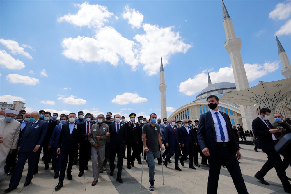 Şehit Jandarma Uzman Çavuş Hüseyin Keleş, Ankara'da Son Yolculuğuna Uğurlandı