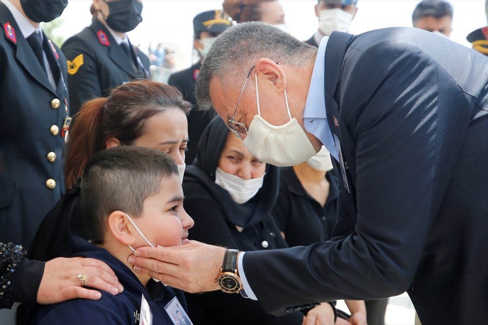 Şehit Jandarma Uzman Çavuş Hüseyin Keleş, Ankara'da Son Yolculuğuna Uğurlandı