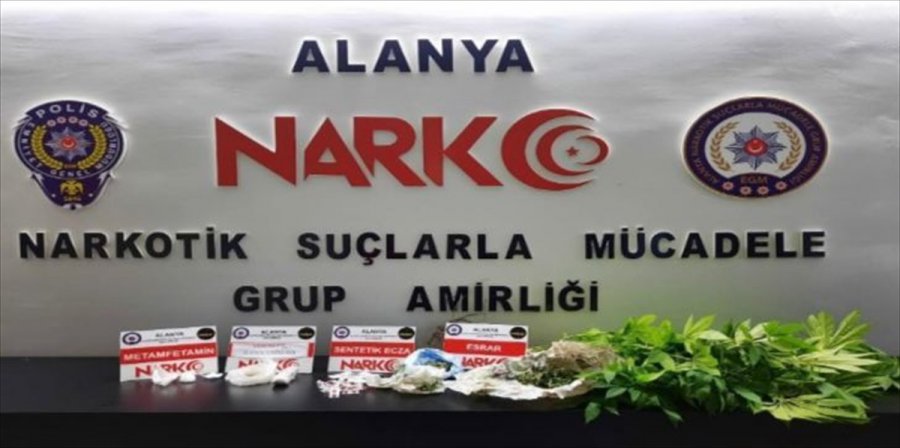 Antalya'da Uyuşturucu Operasyonunda 3 Şüpheli Yakalandı