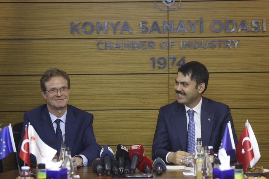 Çevre Ve Şehircilik Bakanı Murat Kurum, Konya'da Gazetecilerin Sorularını Yanıtladı: (2)