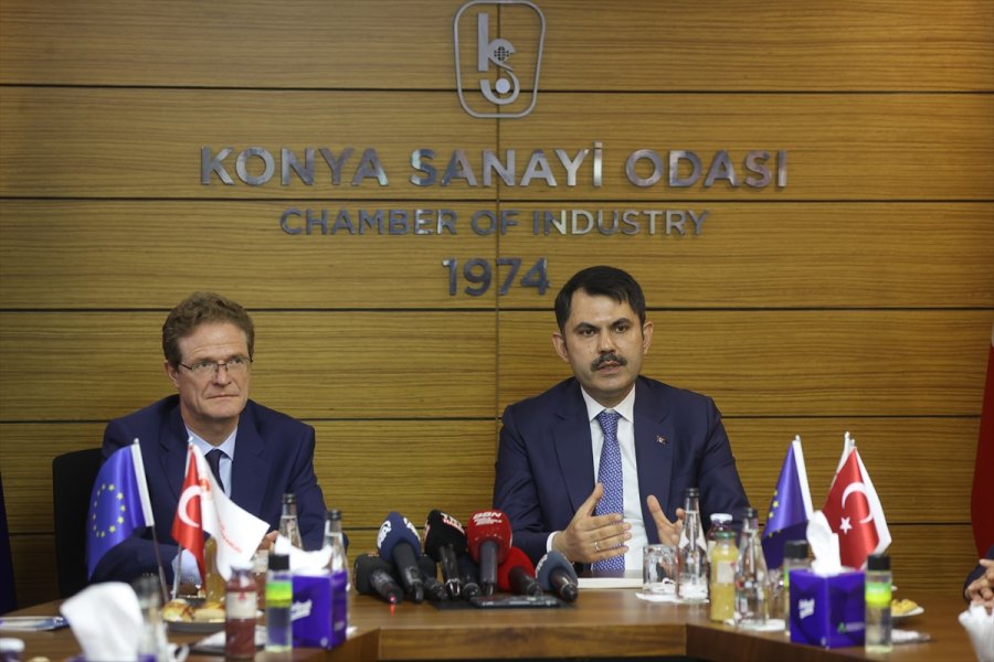 Çevre Ve Şehircilik Bakanı Murat Kurum, Konya'da Gazetecilerin Sorularını Yanıtladı: (2)