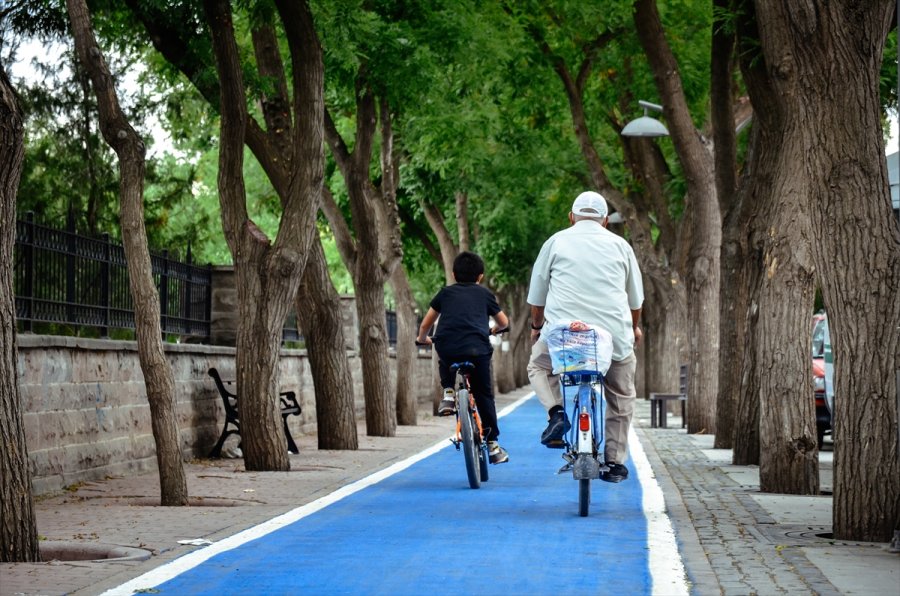 "bisiklet Şehri" Konya, 550 Kilometrelik Bisiklet Yoluyla Diğer Kentlere Örnek Oluyor