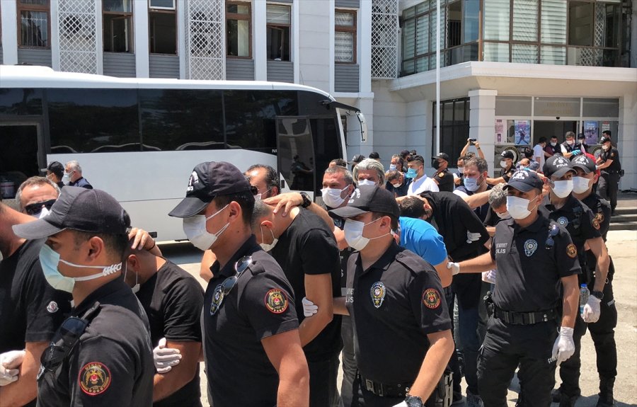 Mersin Merkezli Organize Suç Örgütü Operasyonunda Yakalanan 96 Şüpheliden 21'i Tutuklandı