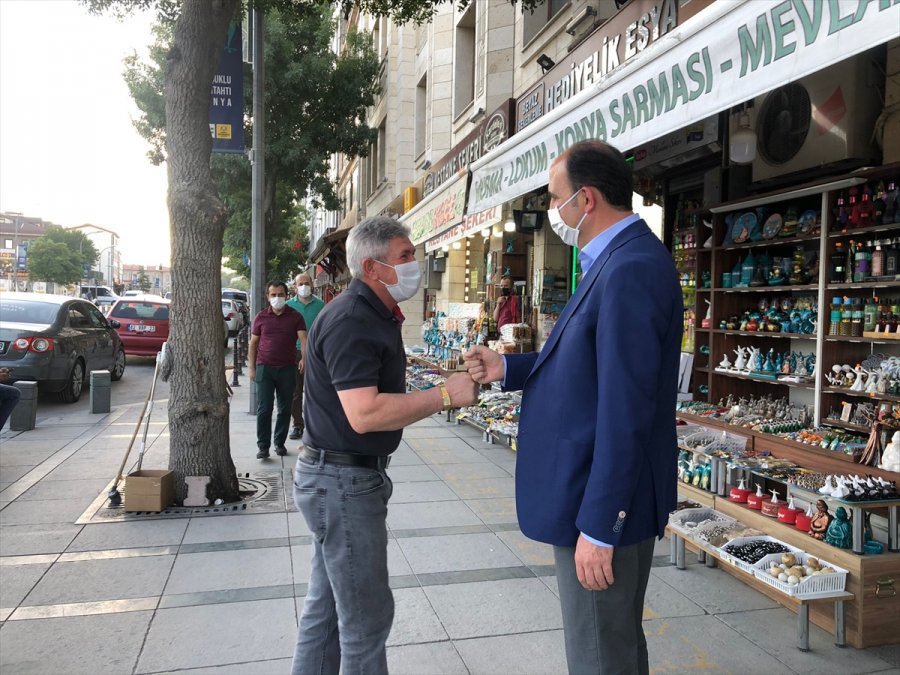 Büyükşehir Belediye Başkanı Uğur İbrahim Altay, Esnafı Ziyaret Etti