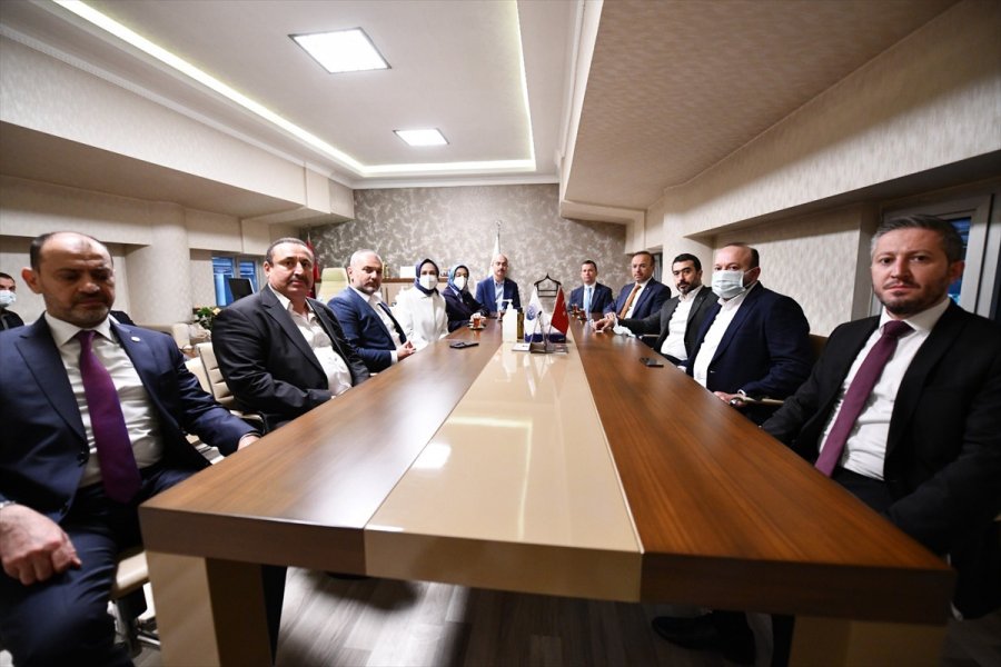 Ak Parti Ankara Milletvekilleri Atb İş Merkezi'ni Ziyaret Etti