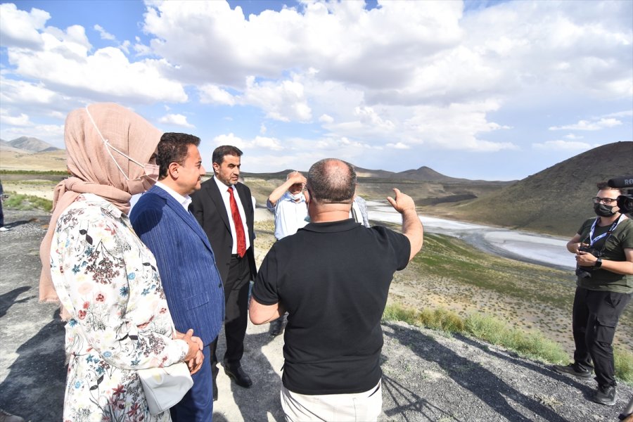 Deva Partisi Genel Başkanı Ali Babacan, Konya'da Esnafı Ziyaret Etti