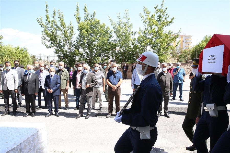 Kayseri'de Kore Gazisi Aziz Altı 92 Yaşında Vefat Etti