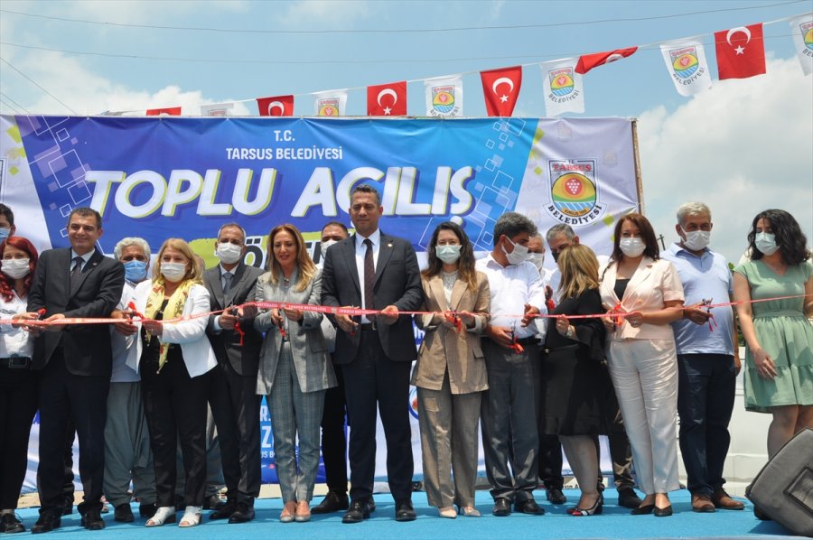 Tarsus Belediyesi 41 Hizmetin Toplu Açılışını Gerçekleştirdi