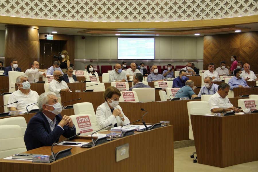 Antalya Büyükşehir Belediyesi Haziran Ayı Meclis Toplantısı Yapıldı