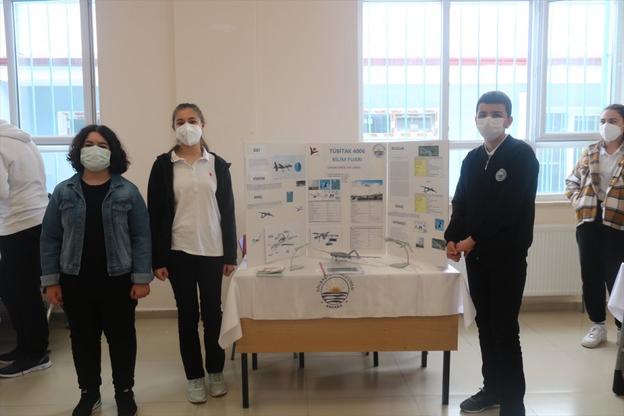 Gölbaşı Anadolu Lisesinde "4006 Tübitak Bilim Fuarı" Açıldı