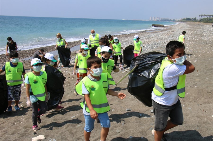 Mersin Kumsalları Anaç Deniz Kaplumbağaları İçin Temizleniyor