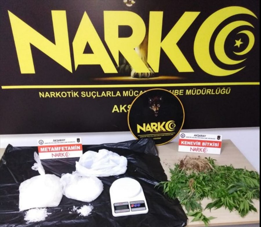 Aksaray'da Uyuşturucu Sattıkları İddia Edilen 4 Şüpheli Tutuklandı