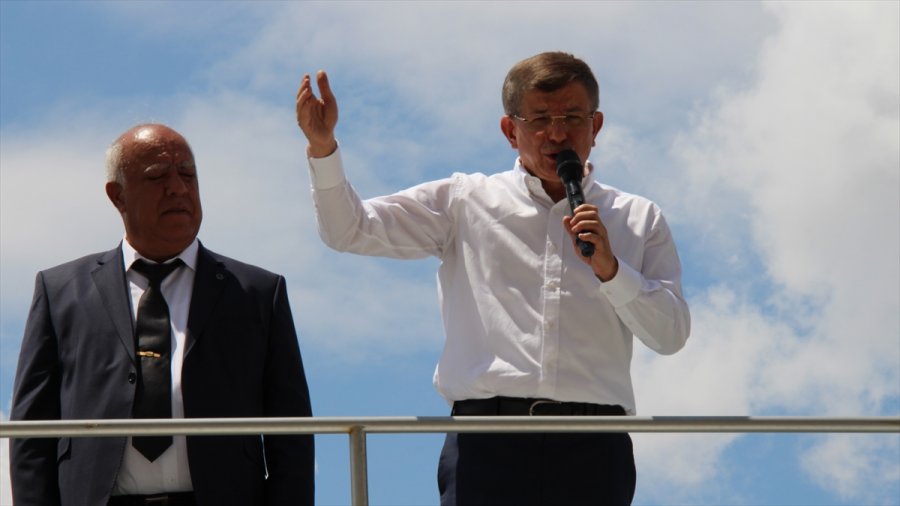 Gelecek Partisi Genel Başkanı Ahmet Davutoğlu, Konya'da Parti Teşkilatlarının Açılışına Katıldı