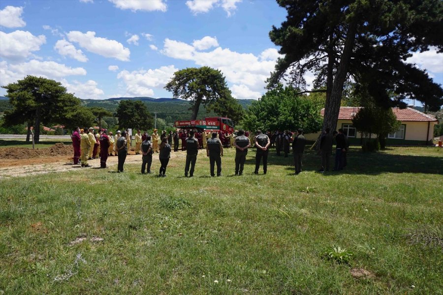 Konya Yangınla Mücadele Eden Ekiplere Eğitim Veriliyor