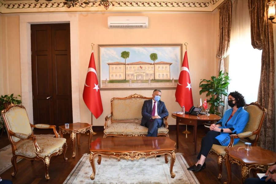 Kosova Kültür, Gençlik Ve Spor Bakan Yardımcısı Osmani, Antalya Valisi Yazıcı'yı Ziyaret Etti