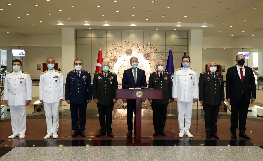Bakan Akar, Nato Deniz Güvenliği Mükemmeliyet Merkezi Komutanlığı Açılış Töreninde Konuştu: