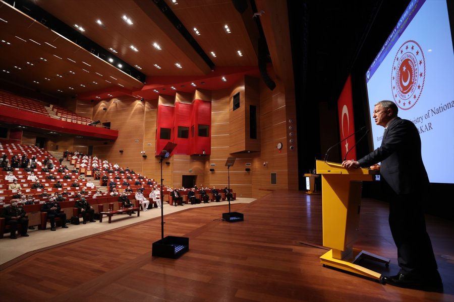 Bakan Akar, Nato Deniz Güvenliği Mükemmeliyet Merkezi Komutanlığı Açılış Töreninde Konuştu: