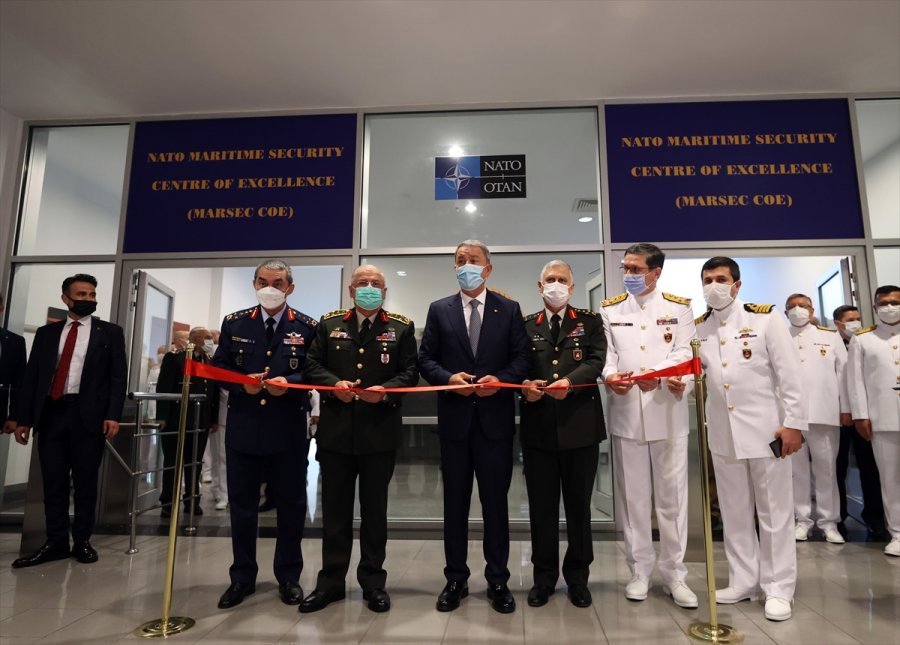 Bakan Akar, Nato Deniz Güvenliği Mükemmeliyet Merkezi Komutanlığı Açılış Töreninde Konuştu: