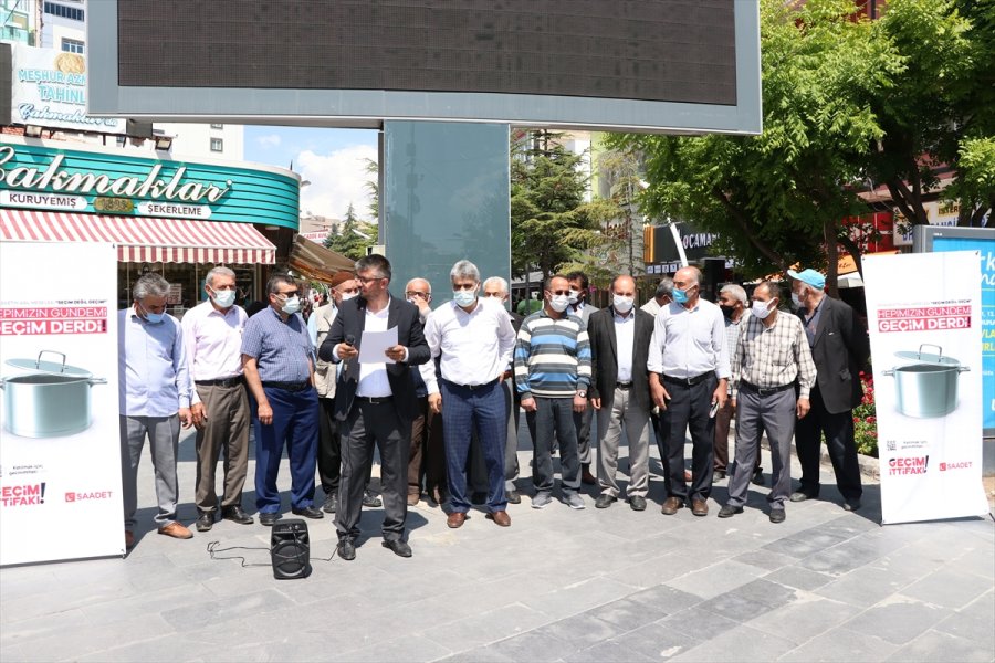 Niğde'de Saadet Partisi'nden "geçim İttifakı" Önerisi