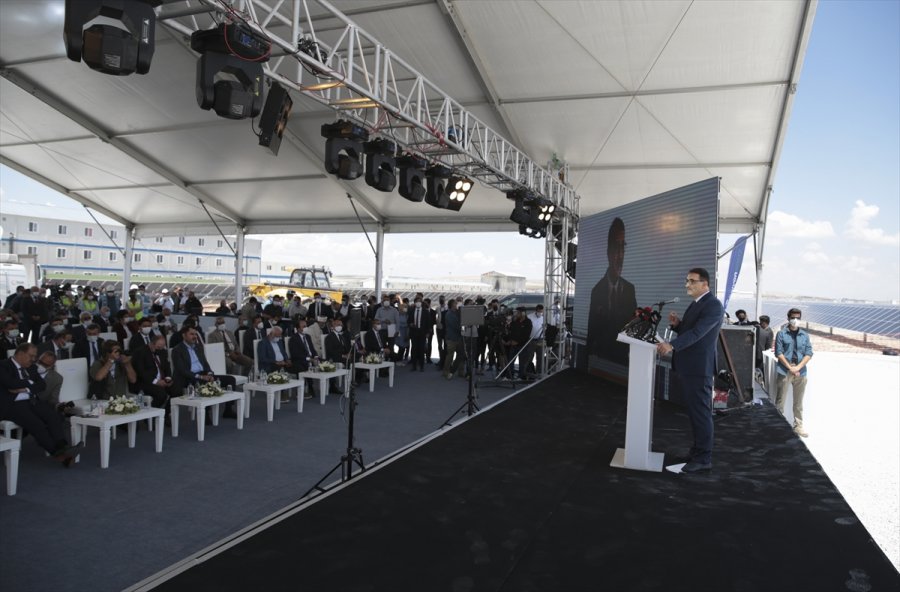 Yenilenebilir Enerji Kaynak Alanları, Güneş Enerjisi Santrali Temel Atma Töreni