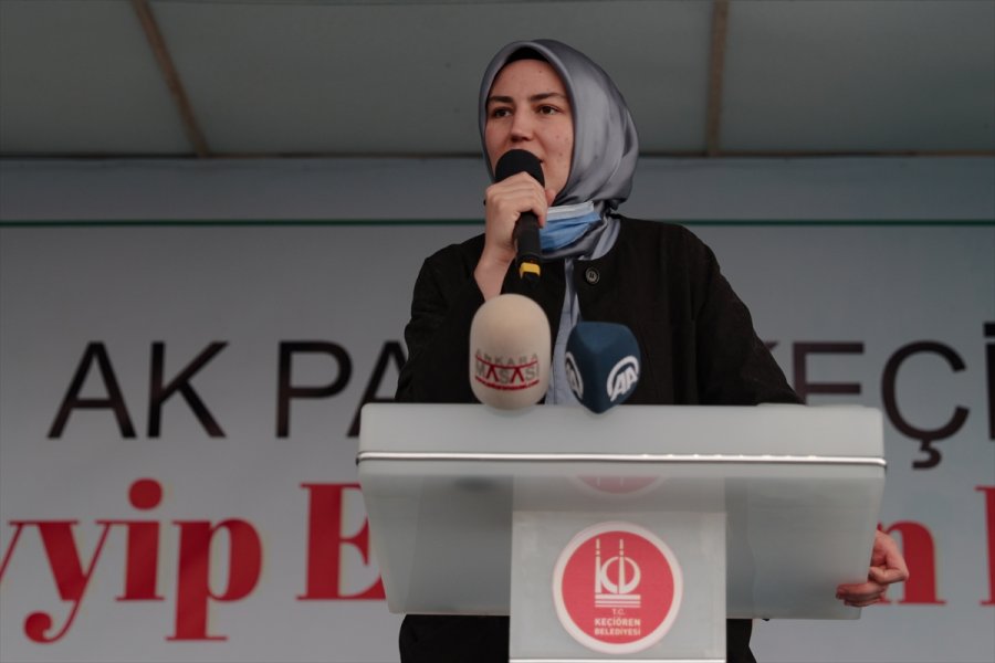 Ak Parti Keçiören İlçe Başkanlığınca "recep Tayyip Erdoğan Hatıra Ormanı" Oluşturuldu