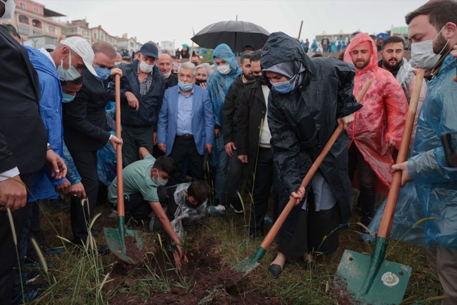Ak Parti Keçiören İlçe Başkanlığınca "recep Tayyip Erdoğan Hatıra Ormanı" Oluşturuldu