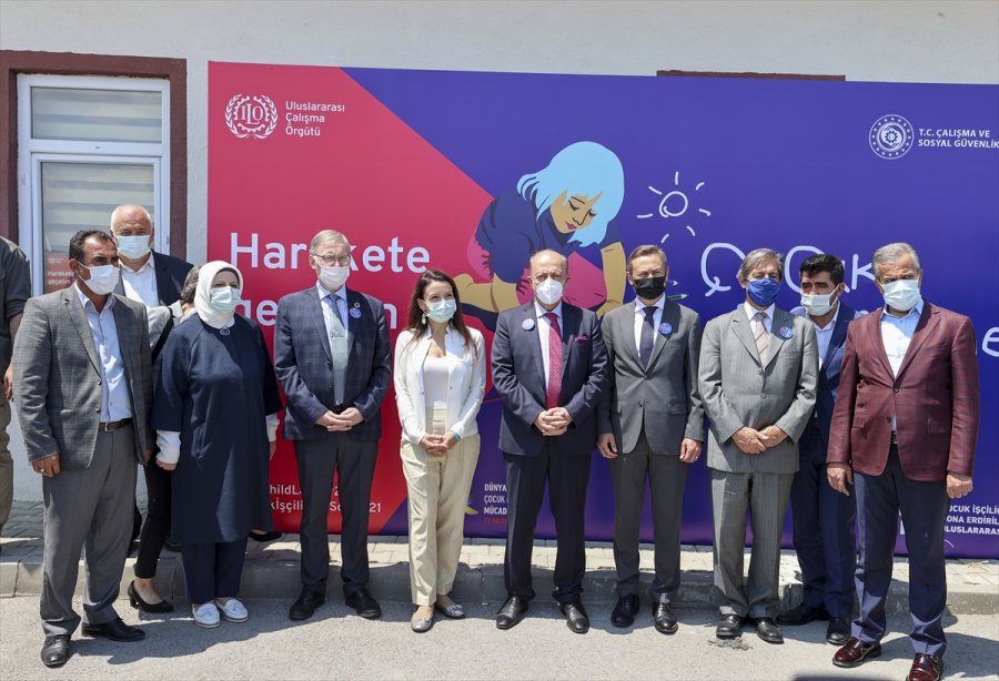 Çalışma Ve Sosyal Güvenlik Bakanı Bilgin, Mevsimlik Tarım İşçilerinin Yaşam Alanlarını Ziyaretinde Konuştu: