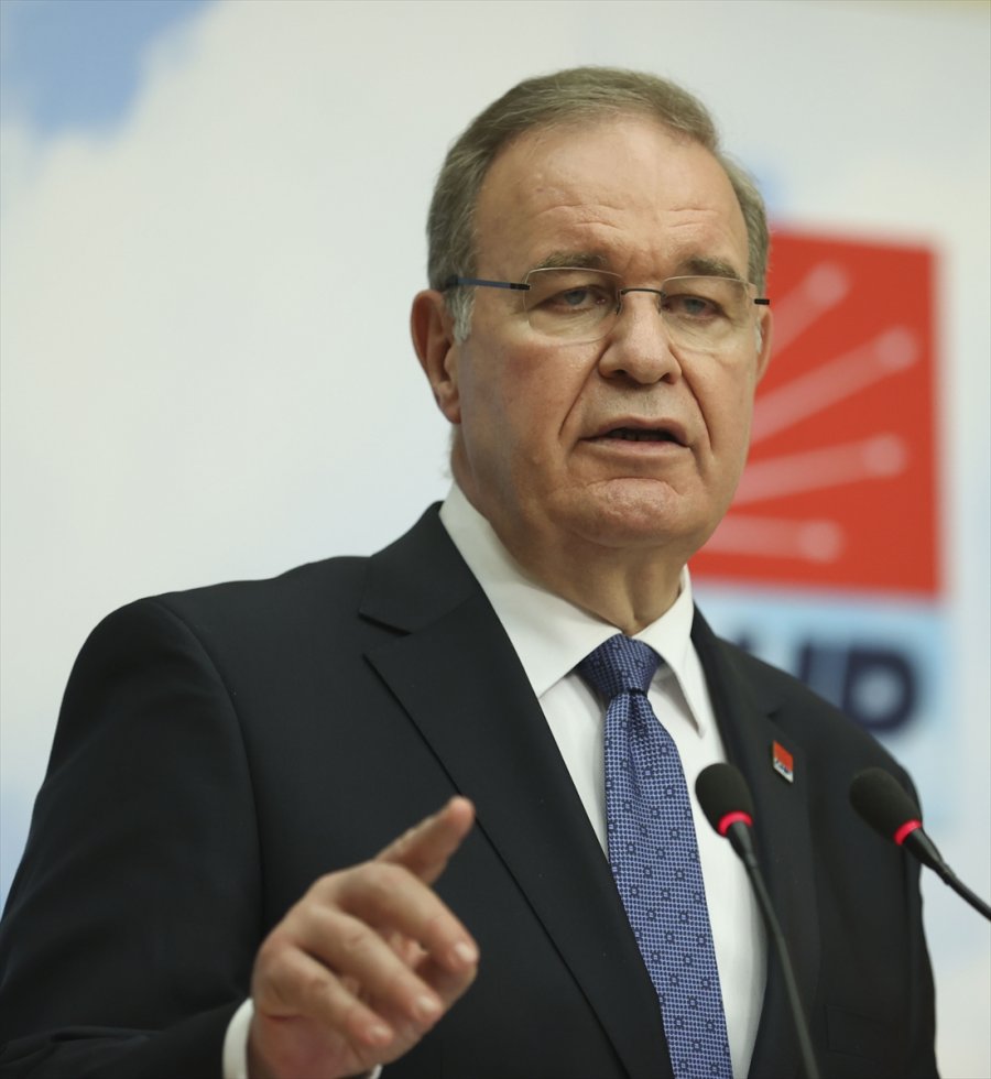 Chp Sözcüsü Öztrak, Myk Toplantısına İlişkin Açıklama Yaptı: