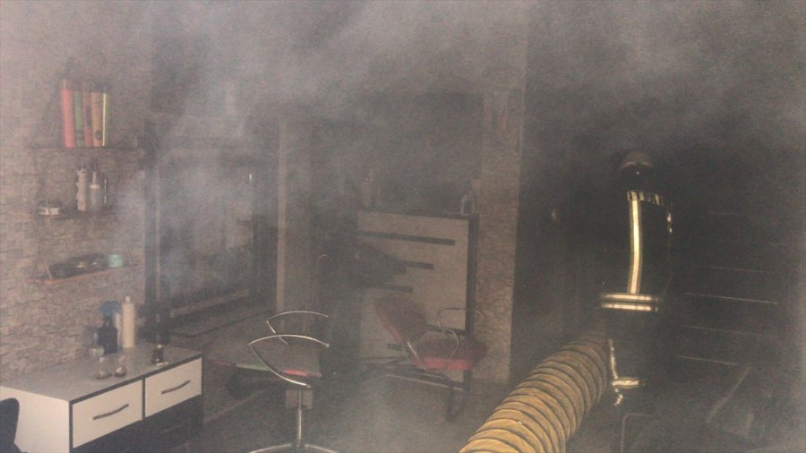 Karaman’da İş Yerinde Yangın Çıktı