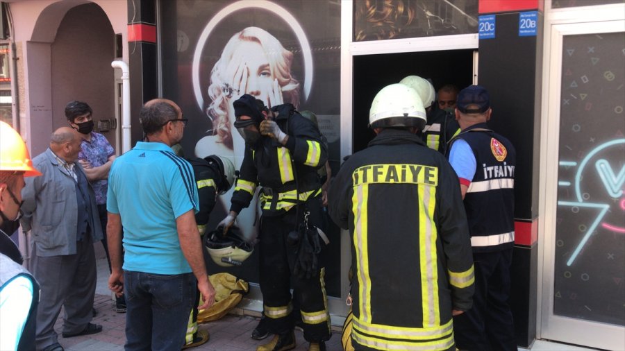 Karaman’da İş Yerinde Yangın Çıktı