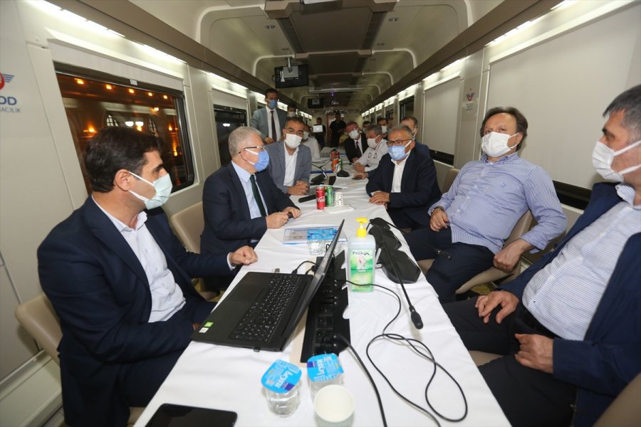 Kayseri'nin Ulaşım Projeleri Ele Alındı