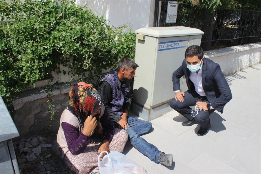 Karapınar'da Epilepsi Nöbeti Geçiren Hastaya Kaymakam Müdahale Etti