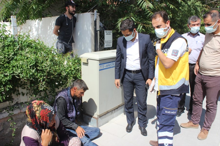 Karapınar'da Epilepsi Nöbeti Geçiren Hastaya Kaymakam Müdahale Etti