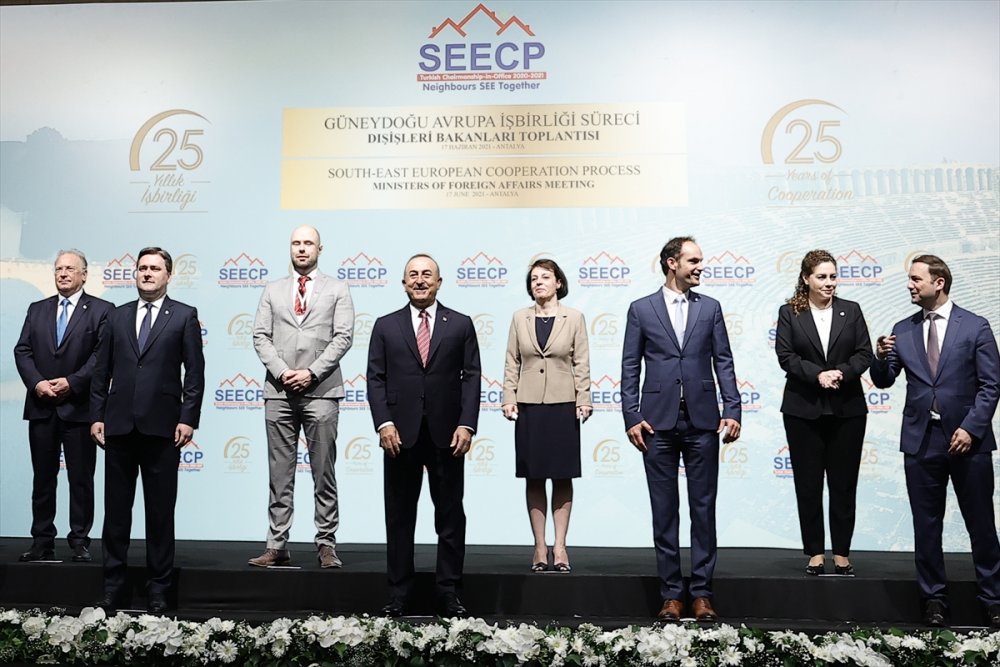 Güneydoğu Avrupa İşbirliği Süreci Zirvesi Dışişleri Bakanları Toplantısı Antalya'da Başladı