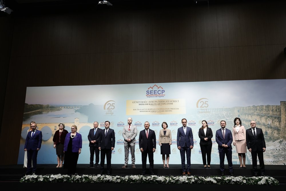 Güneydoğu Avrupa İşbirliği Süreci Zirvesi Dışişleri Bakanları Toplantısı Antalya'da Başladı