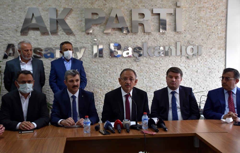 Mehmet Özhaseki Aksaray'da Ziyaretlerde Bulundu