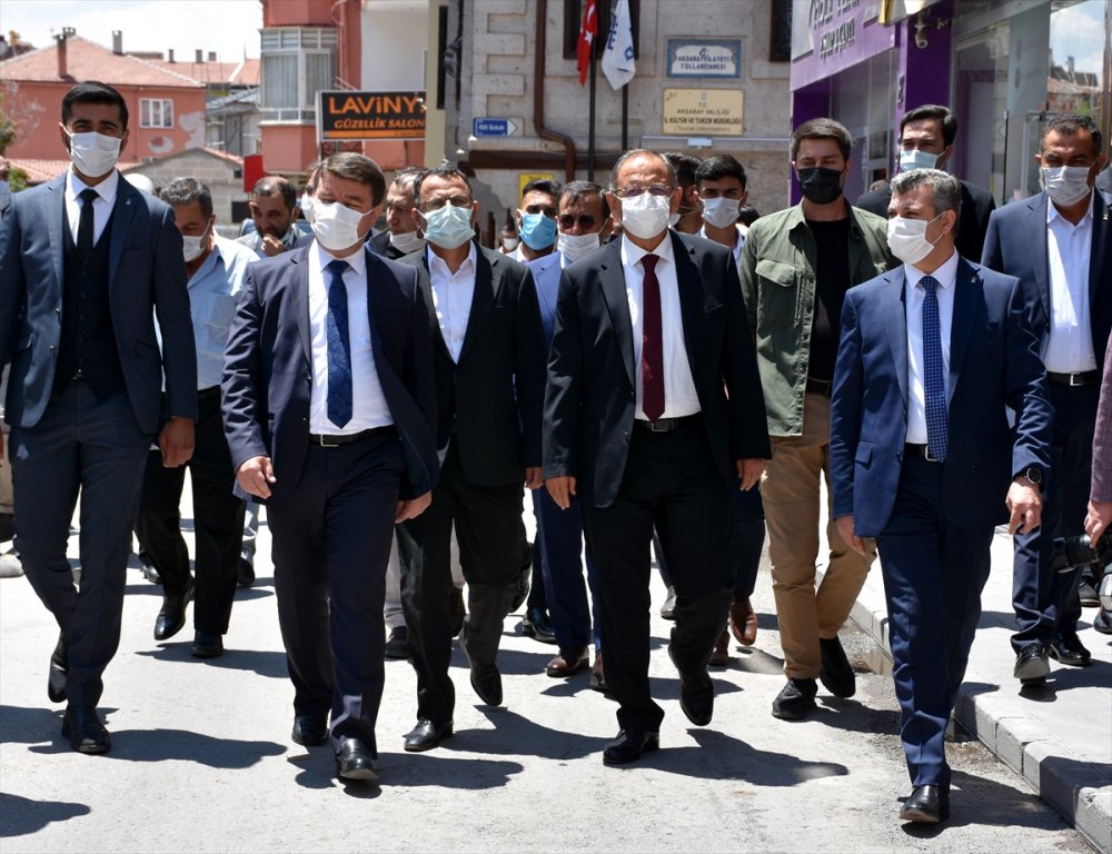 Mehmet Özhaseki Aksaray'da Ziyaretlerde Bulundu