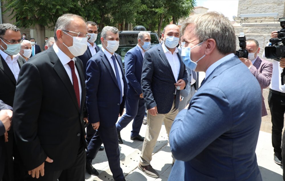 Mehmet Özhaseki Aksaray'da Ziyaretlerde Bulundu