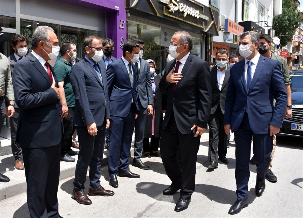 Mehmet Özhaseki Aksaray'da Ziyaretlerde Bulundu