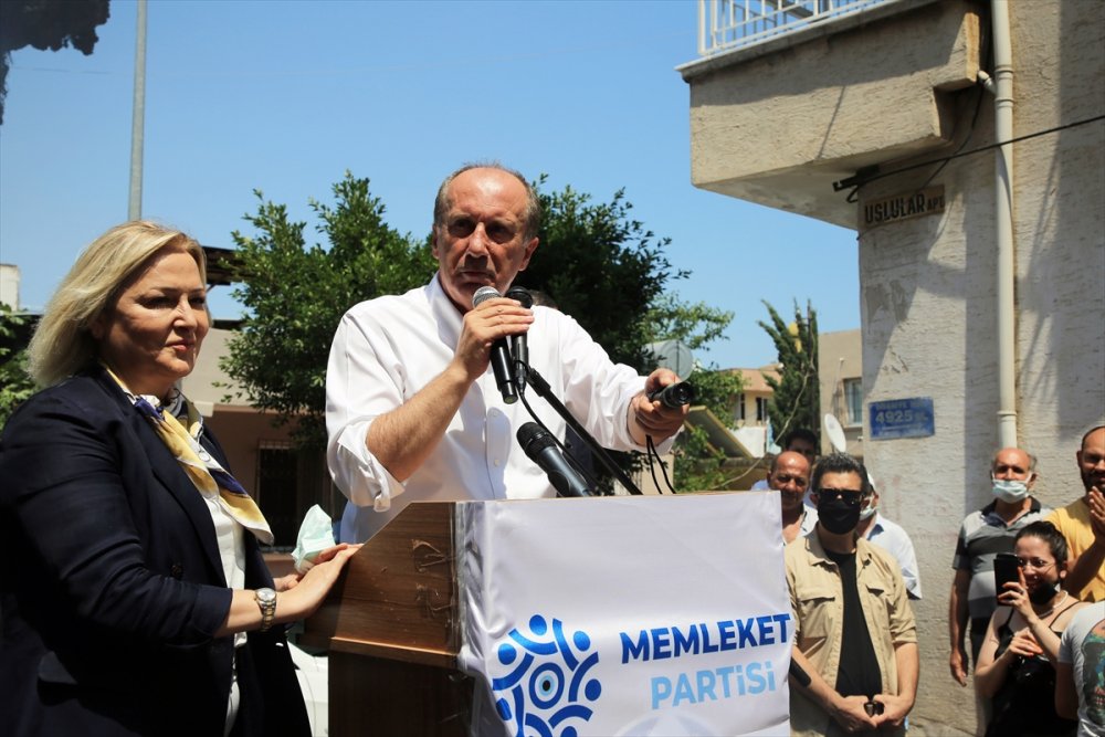 Muharrem İnce, Partisinin Tarsus İlçe Başkanlığının Açılışına Katıldı