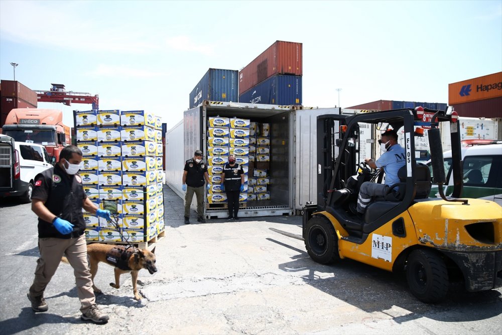 Mersin Limanı'ndaki Operasyonda 150 Kilo Daha Kokain Ele Geçirildi, Uyuşturucu Miktarı 1 Ton 300 Kilograma Çıktı